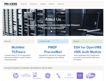 Tablet Screenshot of process.com